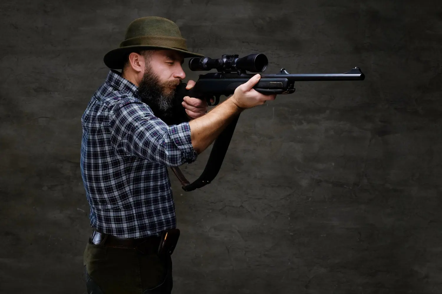 rifle de caça